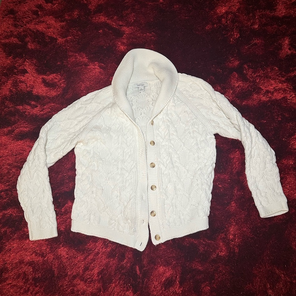 Dress Barn sweater Woman Petite White Large used